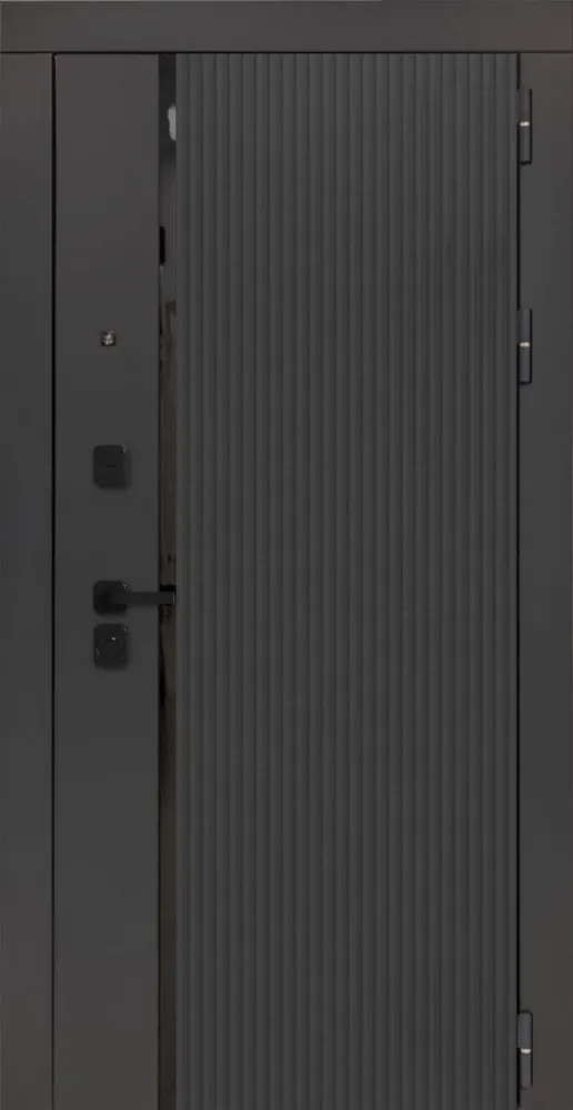 Фото Дверь ДвериПРО Модель 3КЛ-1009 ФЛЗ-23 Веллуто гриджио DPRO226530