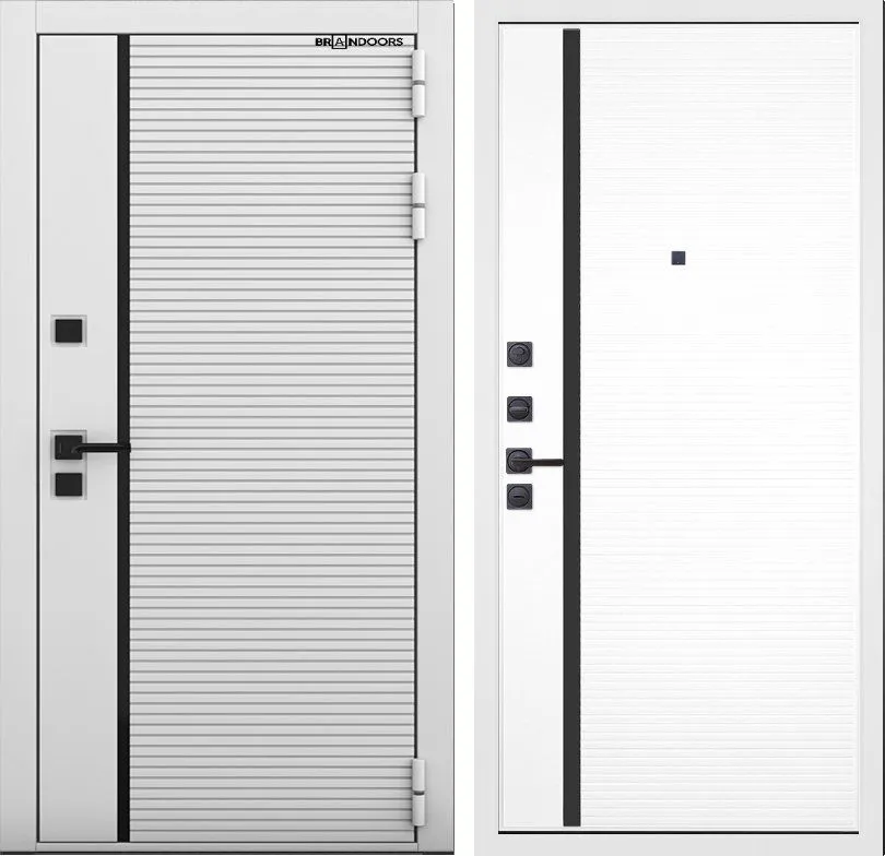 Фото Дверь BrandDoors Пиано Вайт DIS007147